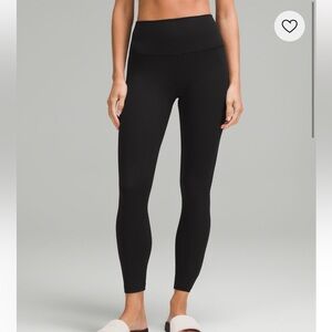 lululemon High Rise Align “25 Black Leggings